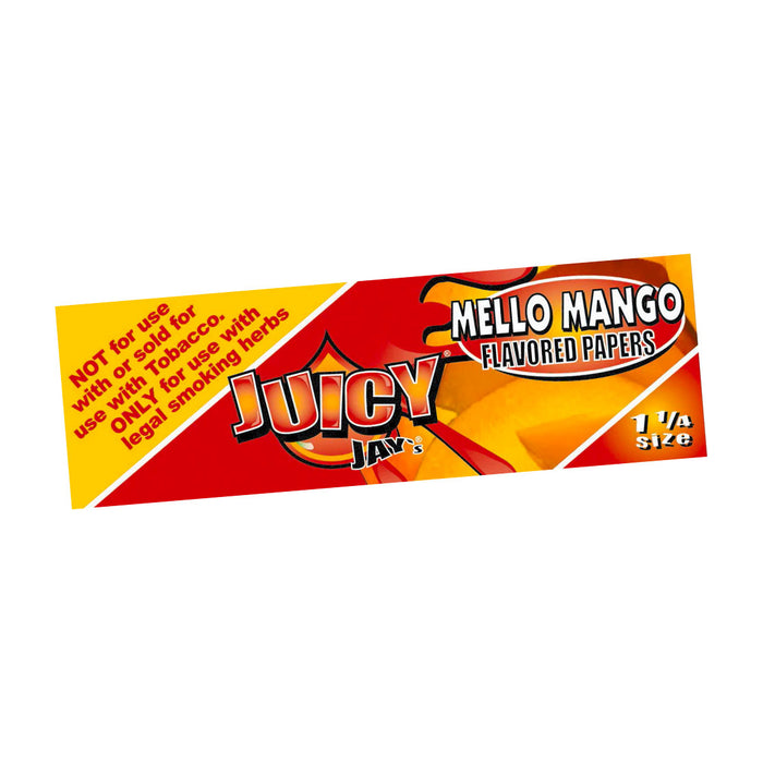 Juicy Jays 1 1/4 Mello Mango Flavored Rolling Papers