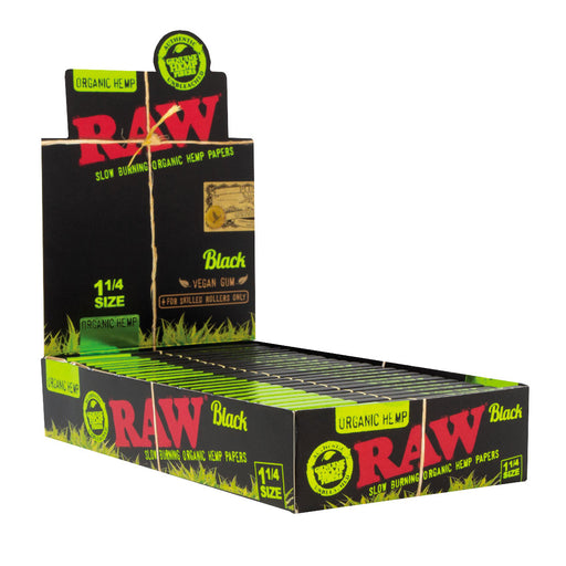 Raw Black Organic Hemp 1.25 001 Dipls