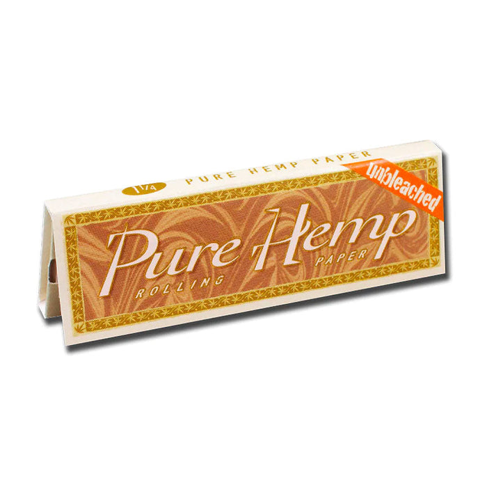 Pure Hemp Unbleached 1 1/4 Papers