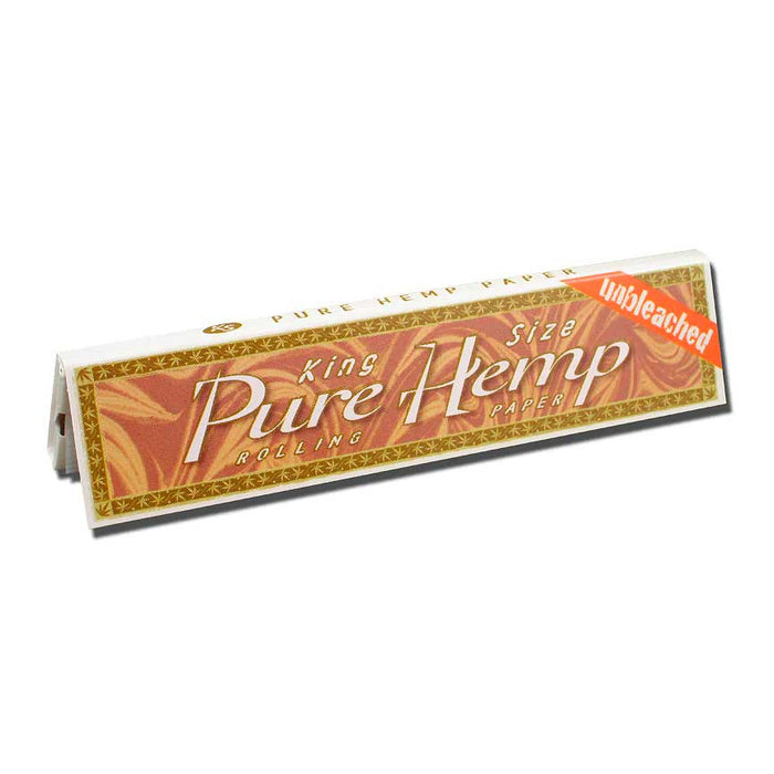 Pure Hemp Unbleached King Size Papers