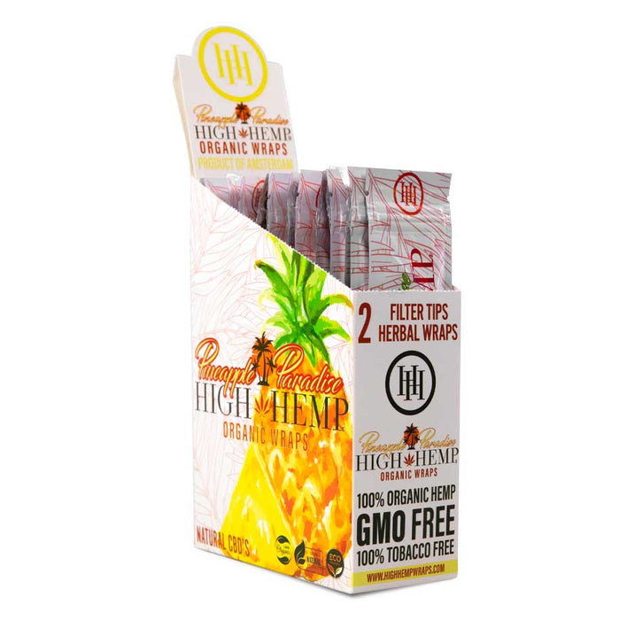 High Hemp Wraps Pineapple Paradise