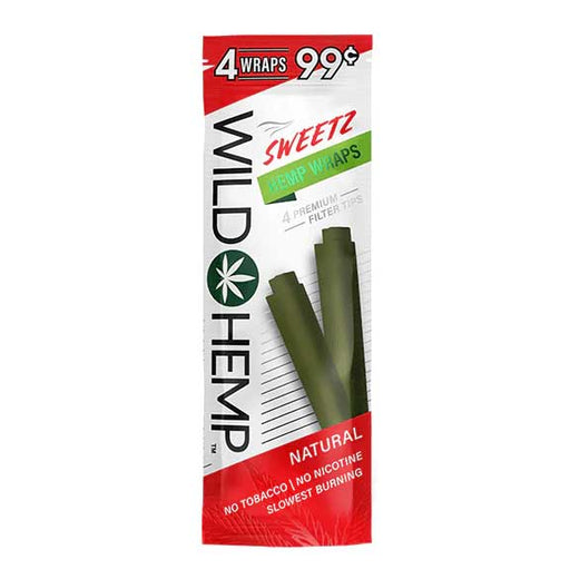 wild hemp wraps sweetz flavor