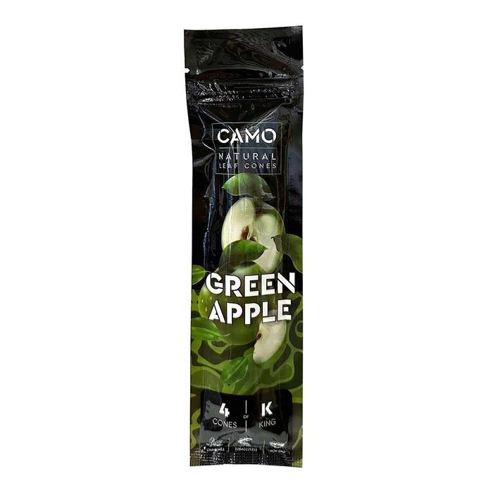 camo cones green apple