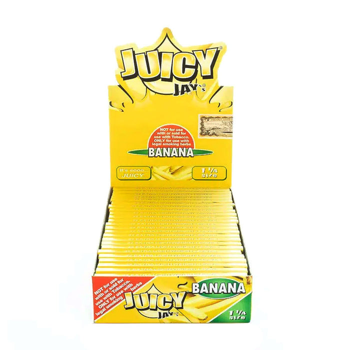 Juicy Jays 1 1/4 Banana Flavored Rolling Papers