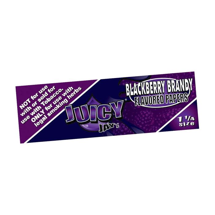 Juicy Jays 1 1/4 Blackberry Brandy Flavored Rolling Papers
