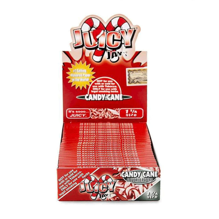 Juicy Jays 1 1/4 Candy Cane Flavored Rolling Papers