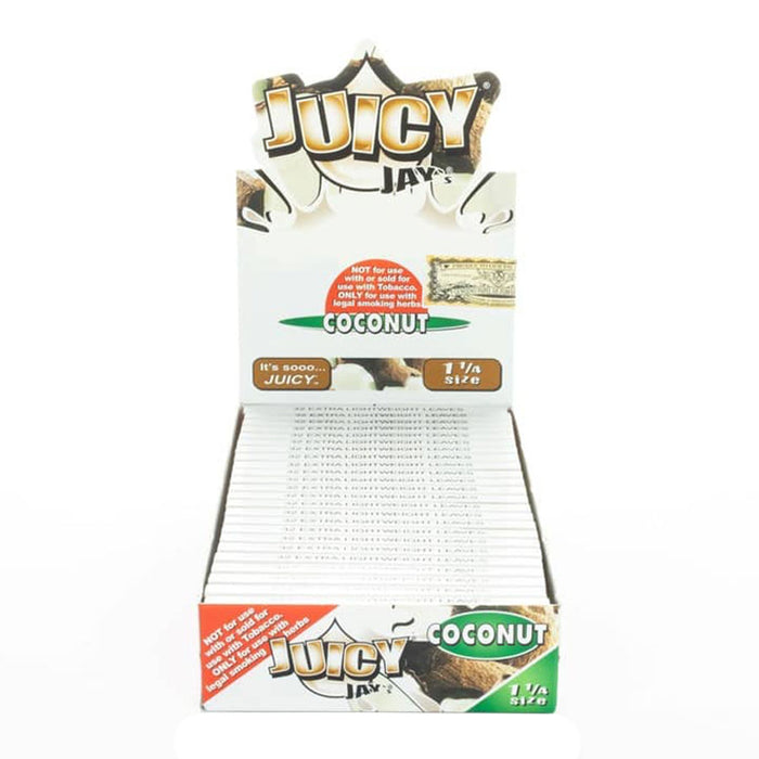 Juicy Jays 1 1/4 Coconut Flavored Rolling Papers