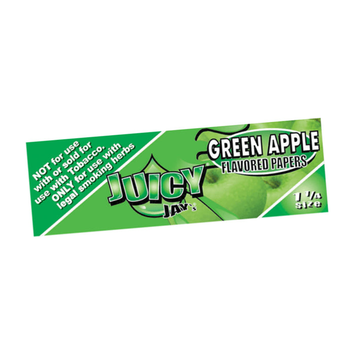 Juicy Jays 1 1/4 Green Apple Flavored Rolling Papers