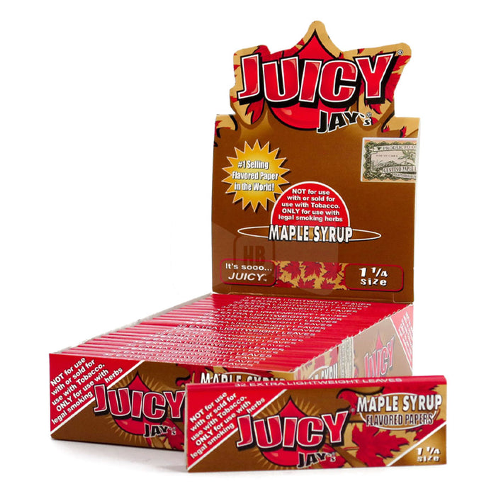 Juicy Jays 1 1/4 Maple Syrup Flavored Rolling Papers