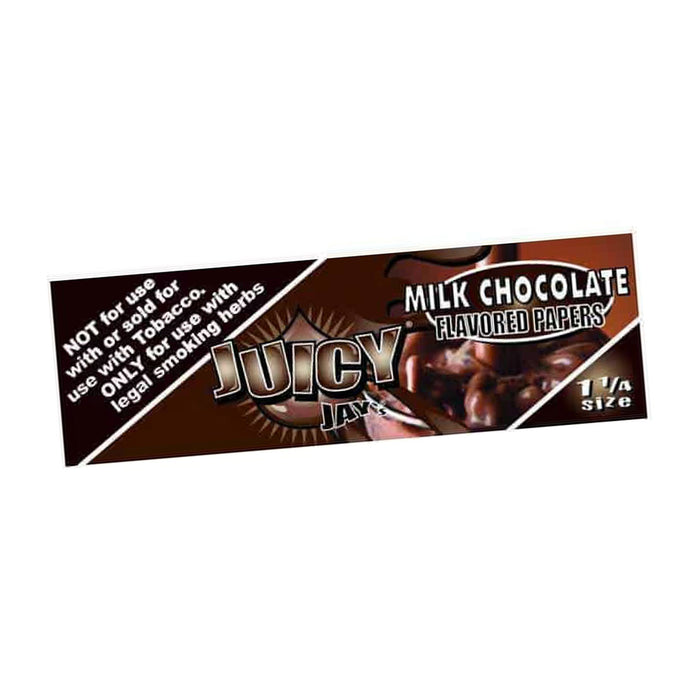 Juicy Jays 1 1/4 Milk Chocolate Flavored Rolling Papers