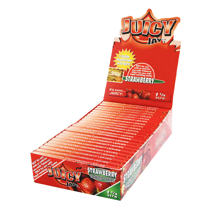Juicy Jays 1 1/4 Strawberry Flavored Rolling Papers