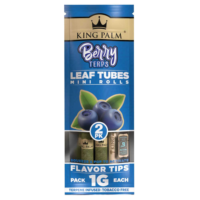 King Palm 2 Mini Rolls Berry Terp