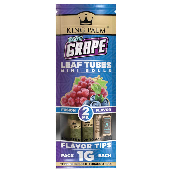 King Palm 2 Mini Rolls Blue Grape