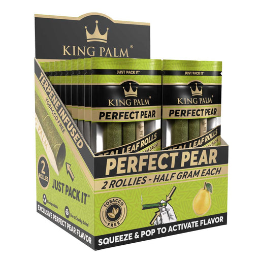 King Palm 2 Rollies Perfect Pear Displ