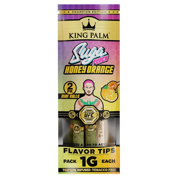 King Palm 2 Mini Rolls Suga Punch Honey Orange