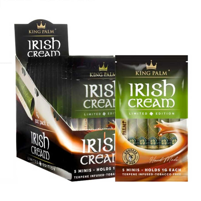 King Palm 5 Mini Rolls Irish Cream (Limited Edition) 15/5