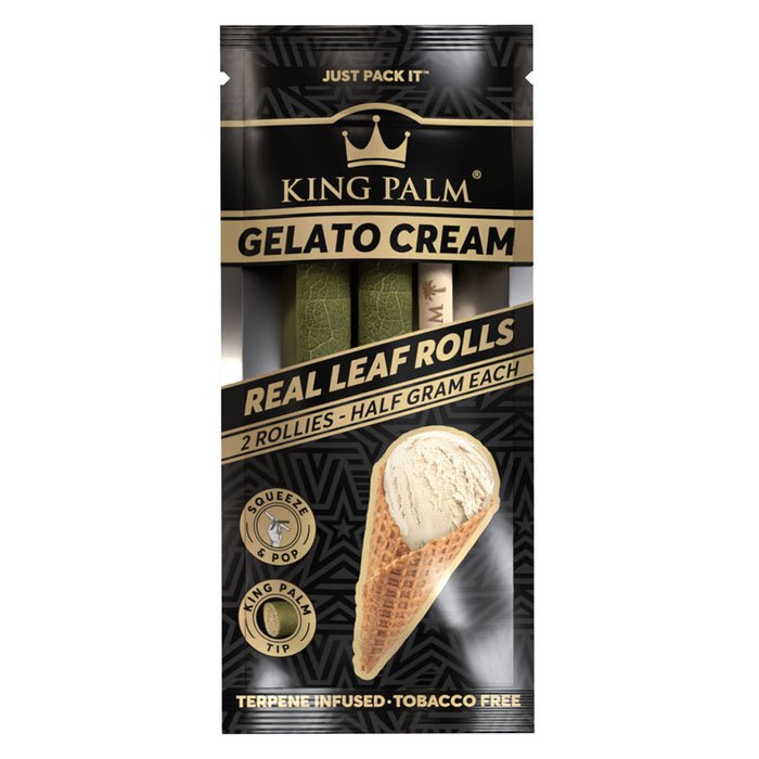 King Palm 2 Rollies Gelato Cream