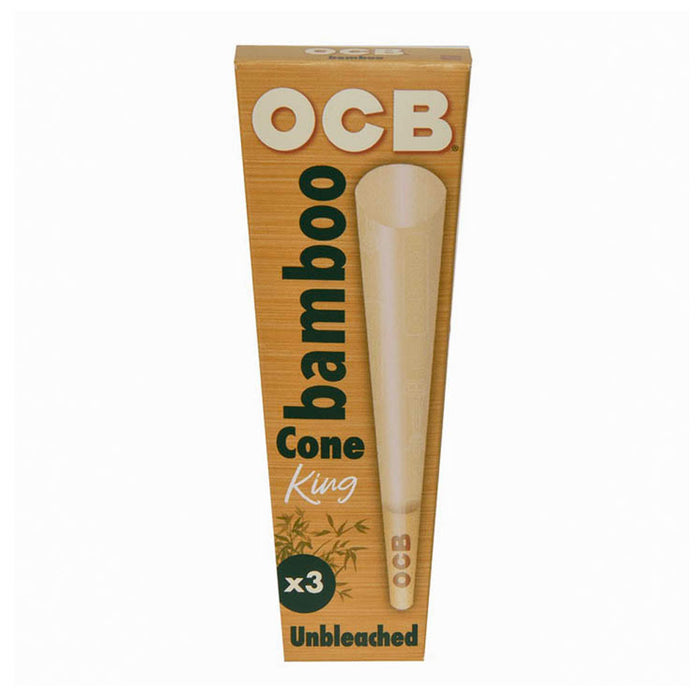 OCB Bamboo King Size Pre Rolled Cones (3)