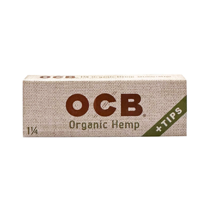 OCB Organic Hemp 1 1/4 Papers + Tips