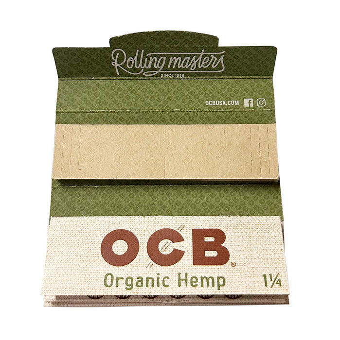 OCB Organic Hemp 1 1/4 Papers + Tips