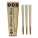 ocb organic hemp cones king size 3 pack