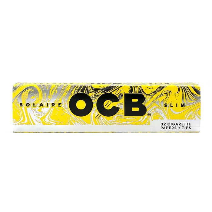 OCB Solaire King Slim Papers + Tips