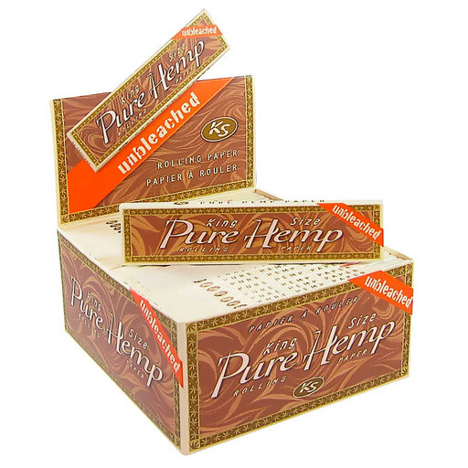 pure hemp unbleached king size