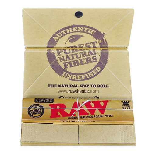 raw classic artesano king size slim rolling paper