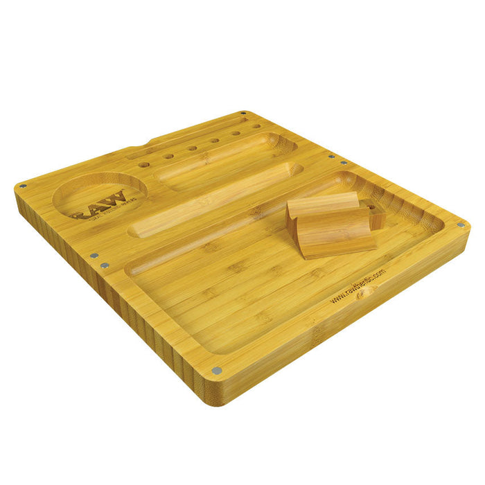 raw bamboo backflip filling tray