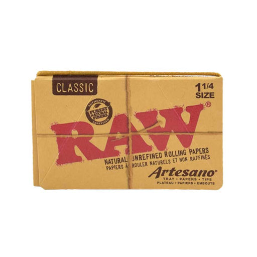 raw classic artesano 1 1 4 size rolling paper