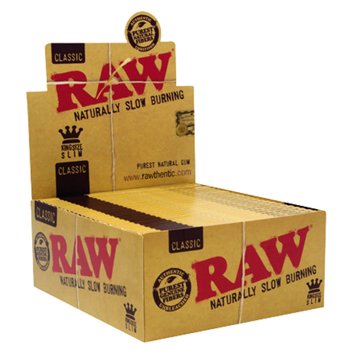 RAW Classic King Size Slim Rolling Papers