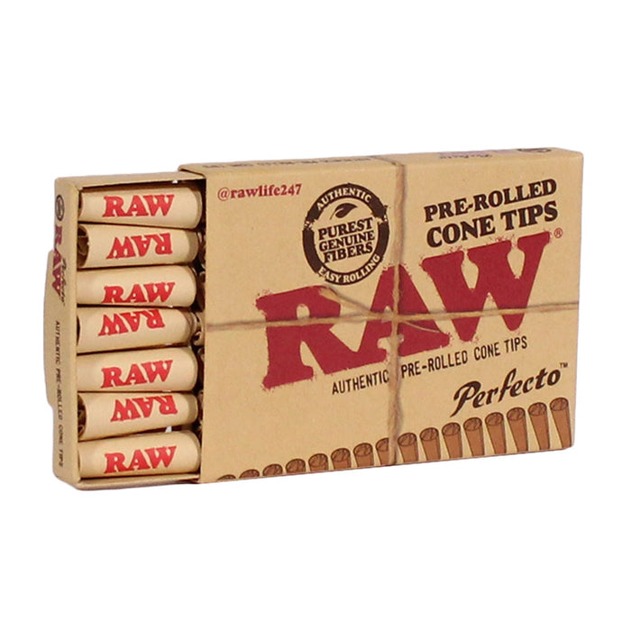 RAW Pre Rolled Perfecto Cone Tips (21)