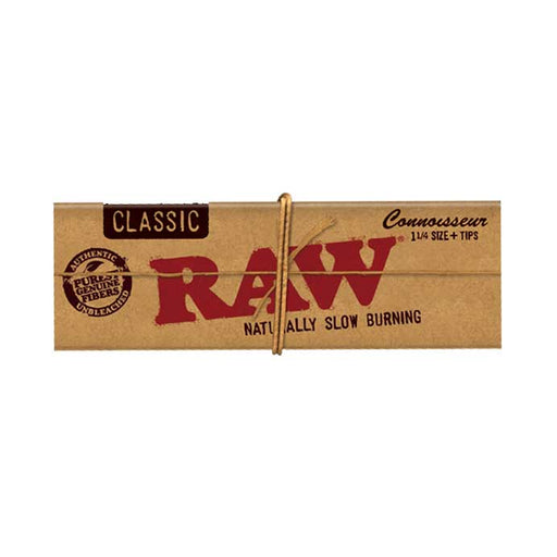 raw classic connoisseur 1 1 4 rolling paper