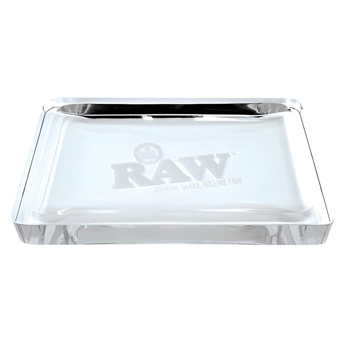 RAW Crystal Glass Rolling Tray