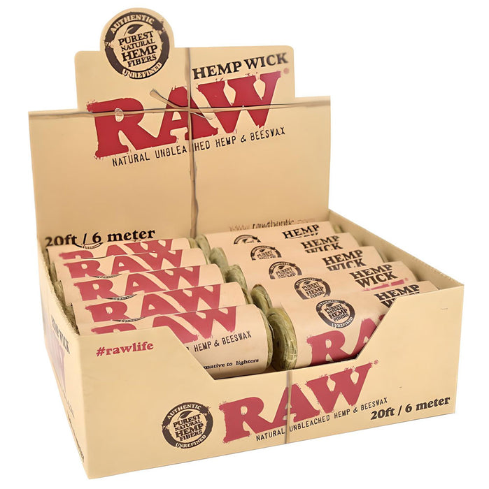 RAW Hemp Wick