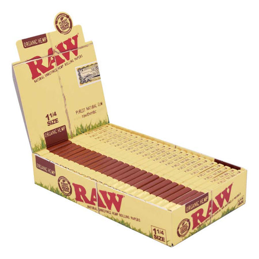 raw organic hemp 1 1 4 rolling paper