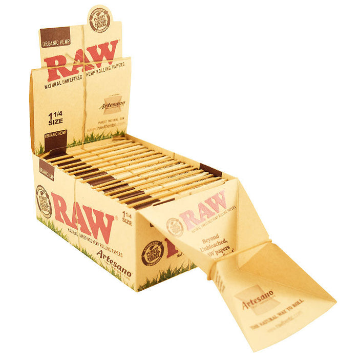 RAW Organic Artesano 1 1/4 Rolling Papers