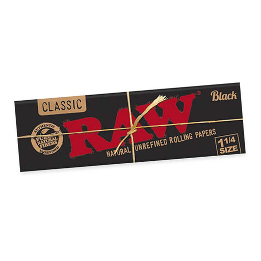 Raw Papers Black 1.25 
