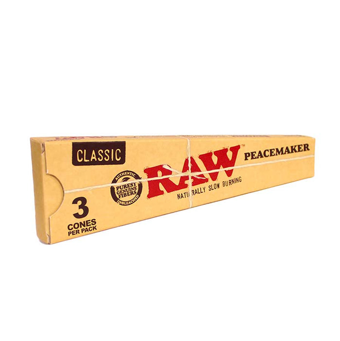 RAW Classic Peacemaker Pre Rolled Cones (3)
