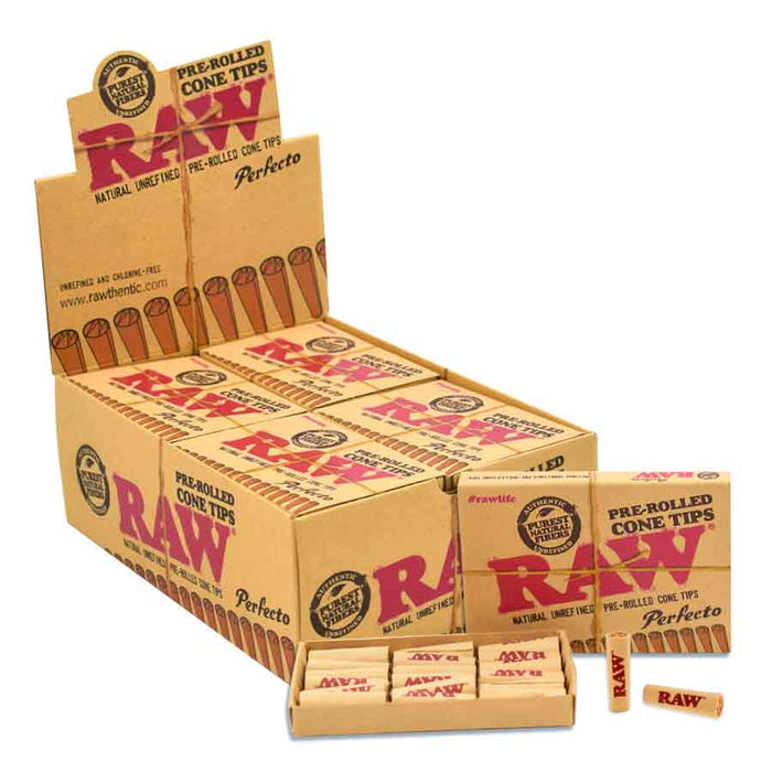 RAW Pre Rolled Perfecto Cone Tips (21)