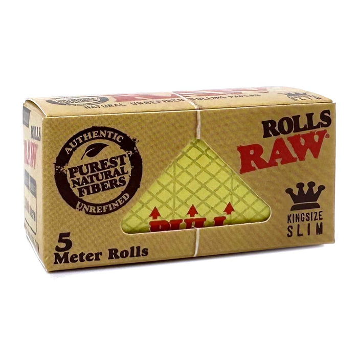 RAW Classic King Size Slim Rolls - 5 Meters