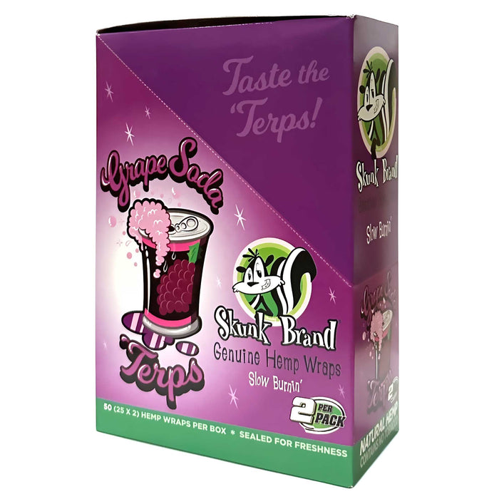 Skunk Terp Enhanced Hemp Wrap Grape Soda