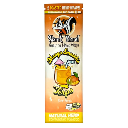 skunk terp enhanced hemp wraps mango smoothie flavor