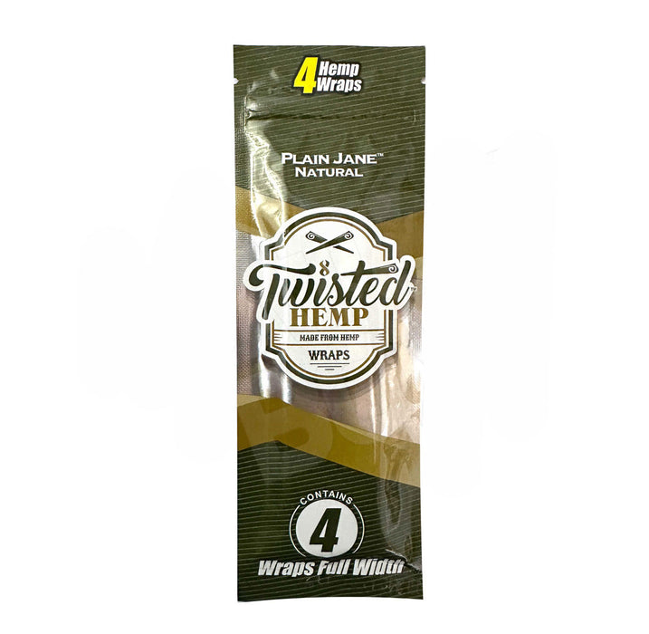 Twisted Hemp Wraps Plain Jane Flavor