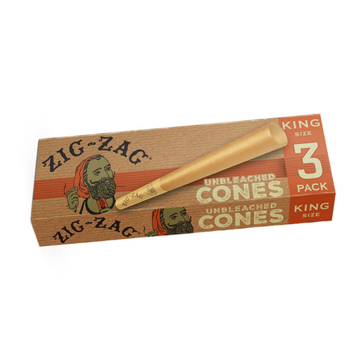 Zig Zag Cone Unbleached King 
