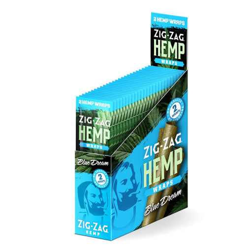 zig zag hemp wraps blue dream