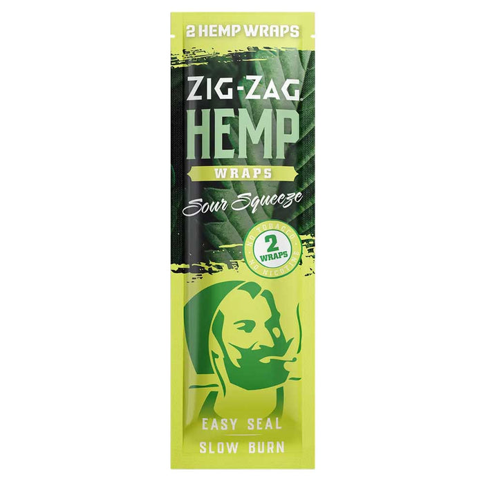 Zig Zag Hemp Wraps Sour Squeeze