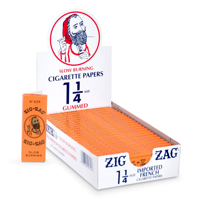 Zig Zag French Orange 1 1/4 Rolling Papers