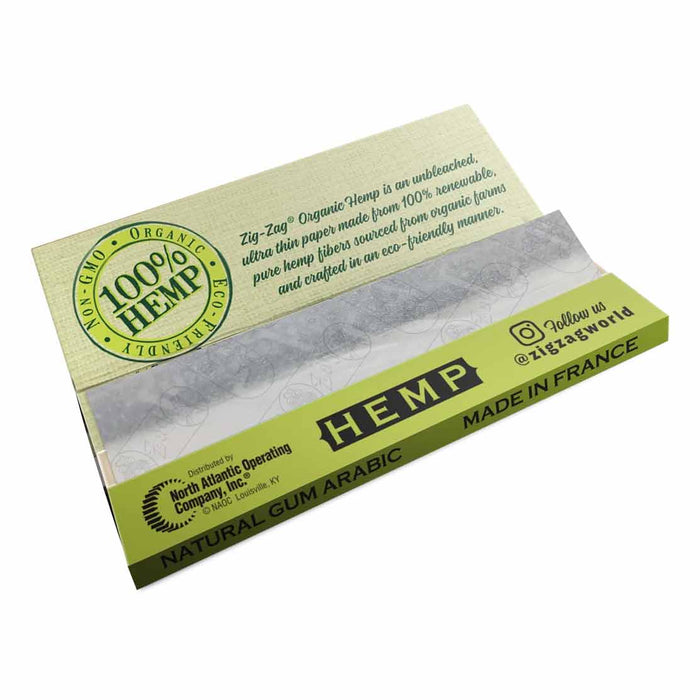 Zig Zag Organic Hemp 1 1/4 Size Rolling Papers