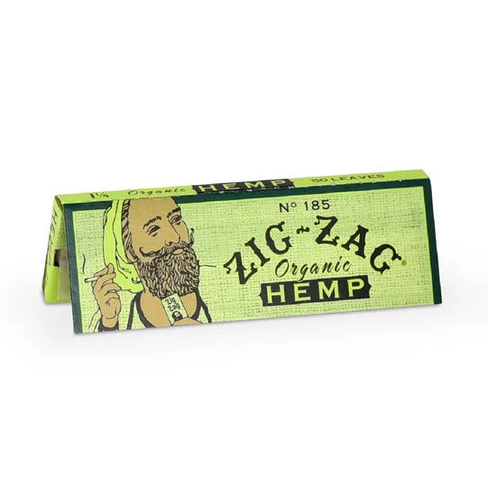 zig zag organic hemp 1 1 4 size rolling paper